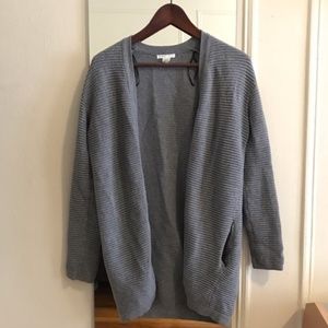 H&M Long Texture-knit Cardigan